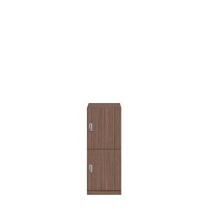 Lodge Pren | 2 Schließfächer | Mit mechanischem M2 Zahlenkombinationsschloss | H 1018 x B 400 x T 500 mm