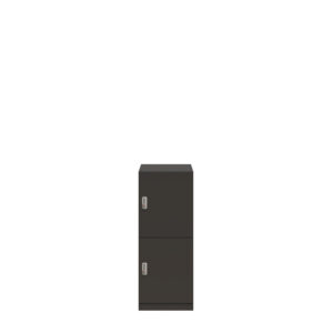 Lodge Pren | 2 Schließfächer | Mit mechanischem M2 Zahlenkombinationsschloss | H 1018 x B 400 x T 500 mm