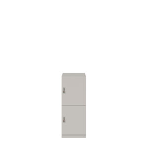 Lodge Pren | 2 Schließfächer | Mit mechanischem M2 Zahlenkombinationsschloss | H 1018 x B 400 x T 500 mm