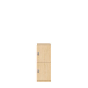 Lodge Pren | 2 Schließfächer | Mit mechanischem M3 Zahlenkombinationsschloss | H 1018 x B 400 x T 500 mm