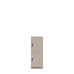 Lodge Pren | 2 Schließfächer | Mit RFID Schloss | H 1018 x B 400 x T 500 mm