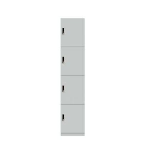 Lodge Pren | 4 Schließfächer | Mit RFID Schloss | H 1970 x B 400 x T 500 mm