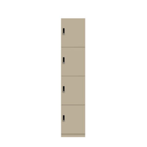 Lodge Pren | 4 Schließfächer | Mit RFID Schloss | H 1970 x B 400 x T 500 mm