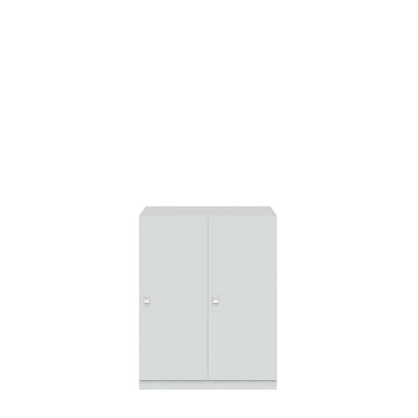 Lodge Pren | 2 Schließfächer nebeneinander mit jeweils 1 Kleiderstange | Mit Zylinderschloss | H 1018 x B 800 x T 500 mm