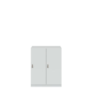 Lodge Pren | 2 Schließfächer nebeneinander mit jeweils 1 Kleiderstange |Mit mechanischem M2 Zahlenkombinationsschloss | H 1018 x B 800 x T 500 mm
