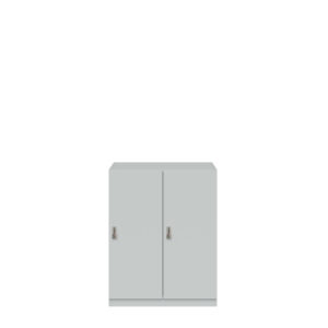 Lodge Pren | 2 Schließfächer nebeneinander mit jeweils 1 Kleiderstange |Mit mechanischem M2 Zahlenkombinationsschloss | H 1018 x B 800 x T 500 mm