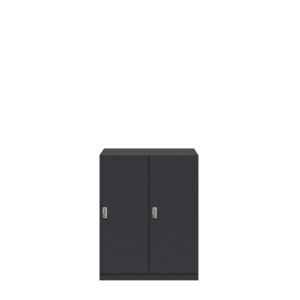 Lodge Pren | 2 Schließfächer nebeneinander mit jeweils 1 Kleiderstange | Mit mechanischem M3 Zahlenkombinationsschloss | H 1018 x B 800 x T 500 mm