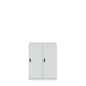 Lodge Pren | 2 Schließfächer nebeneinander mit jeweils 1 Kleiderstange|Mit RFID Schloss | H 1018 x B 800 x T 500 mm