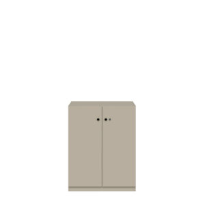 Kleiderschrank Pren | Mit Kleiderstange | Mit Zylinderschloss | H 1018 x B 800 x T 500 mm