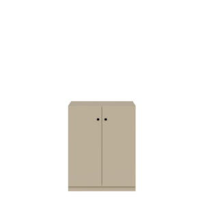 Kleiderschrank Pren | Mit Kleiderstange | Ohne Schloss | H 1018 x B 800 x T 500 mm