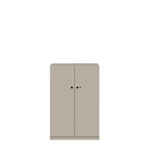 Kleiderschrank Pren | Mit Kleiderstange | Mit Zylinderschloss | H 1210 x B 800 x T 500 mm