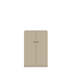 Kleiderschrank Pren | Mit Kleiderstange | Mit Zylinderschloss | H 1210 x B 800 x T 500 mm