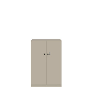 Kleiderschrank Pren | Mit Kleiderstange | Mit mechanischem Zahlenkombinationsschloss | H 1210 x B 800 x T 500 mm