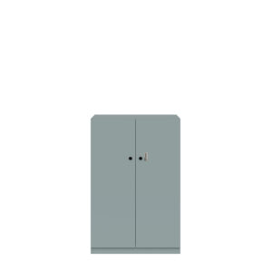 Kleiderschrank Pren | Mit Kleiderstange | Mit mechanischem Zahlenkombinationsschloss | H 1210 x B 800 x T 500 mm