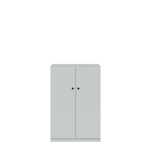 Kleiderschrank Pren | Mit Kleiderstange | Ohne Schloss | H 1210 x B 800 x T 500 mm