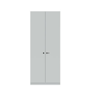 Kleiderschrank Pren | Mit Kleiderstange, 1 Hutboden und 1 Schuhfach | Mit Zylinderschloss | H 1970 x B 800 x T 500 mm