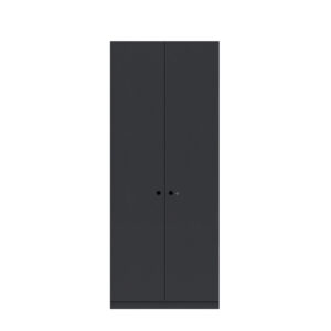 Kleiderschrank Pren | Mit Kleiderstange, 1 Hutboden und 1 Schuhfach | Mit Zylinderschloss | H 1970 x B 800 x T 500 mm