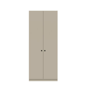 Kleiderschrank Pren | Mit Kleiderstange, 1 Hutboden und 1 Schuhfach | Ohne Schloss | H 1970 x B 800 x T 500 mm