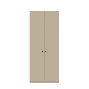 Kleiderschrank Pren | Mit Kleiderstange, 1 Hutboden und 1 Schuhfach | Ohne Schloss | H 1970 x B 800 x T 500 mm
