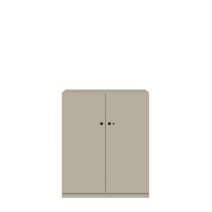 Kleiderschrank Pren | Mit Kleiderstange | Mit Zylinderschloss | H 1210 x B 1000 x T 500 mm