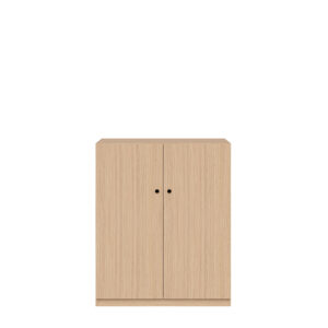 Kleiderschrank Pren | Mit Kleiderstange | Ohne Schloss | H 1210 x B 1000 x T 500 mm
