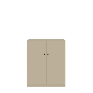 Kleiderschrank Pren | Mit Kleiderstange | Ohne Schloss | H 1210 x B 1000 x T 500 mm