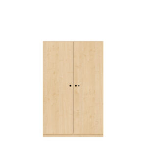 Kleiderschrank Pren | Mit Kleiderstange und Schuhfach | Mit Zylinderschloss | H 1590 x B 1000 x T 500 mm