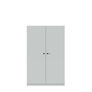 Kleiderschrank Pren | Mit Kleiderstange und Schuhfach | Mit Zylinderschloss | H 1590 x B 1000 x T 500 mm