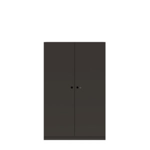 Kleiderschrank Pren | Mit Kleiderstange und Schuhfach | Mit Zylinderschloss | H 1590 x B 1000 x T 500 mm