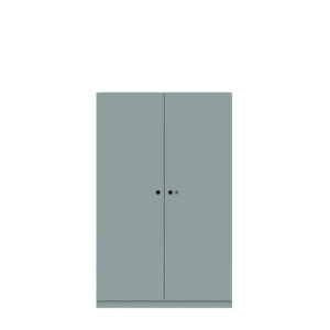 Kleiderschrank Pren | Mit Kleiderstange und Schuhfach | Mit Zylinderschloss | H 1590 x B 1000 x T 500 mm