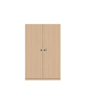 Kleiderschrank Pren | Mit Kleiderstange und Schuhfach | Mit mechanischem Zahlenkombinationsschloss | H 1590 x B 1000 x T 500 mm