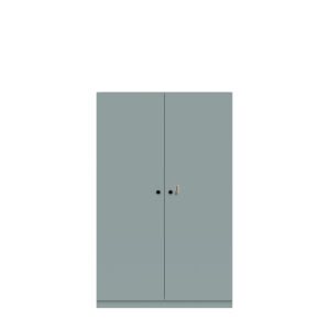 Kleiderschrank Pren | Mit Kleiderstange und Schuhfach | Mit mechanischem Zahlenkombinationsschloss | H 1590 x B 1000 x T 500 mm