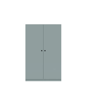 Kleiderschrank Pren | Mit Kleiderstange und Schuhfach | Ohne Schloss | H 1590 x B 1000 x T 500 mm