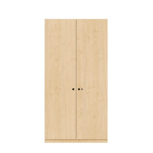 Kleiderschrank Pren | Mit Kleiderstange, 1 Hutboden und 1 Schuhfach | Mit Zylinderschloss | H 1970 x B 1000 x T 500 mm
