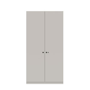 Kleiderschrank Pren | Mit Kleiderstange, 1 Hutboden und 1 Schuhfach | Mit Zylinderschloss | H 1970 x B 1000 x T 500 mm
