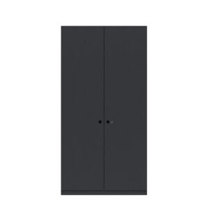 Kleiderschrank Pren | Mit Kleiderstange, 1 Hutboden und 1 Schuhfach | Mit Zylinderschloss | H 1970 x B 1000 x T 500 mm