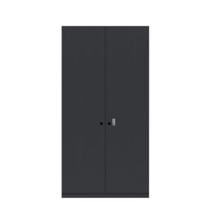Kleiderschrank Pren | Mit Kleiderstange, 1 Hutboden und 1 Schuhfach | Mit mechanischem Zahlenkombinationsschloss | H 1970 x B 1000 x T 500 mm