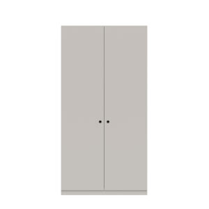 Kleiderschrank Pren | Mit Kleiderstange, 1 Hutboden und 1 Schuhfach | Ohne Schloss | H 1970 x B 1000 x T 500 mm