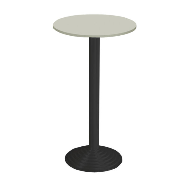 Stehtisch | rund | Durchmesser: 600mm | eine Platte  | 19mm Tischstärke