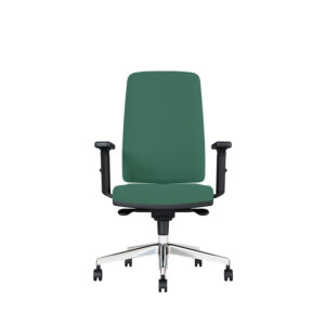 Bürodrehstuhl Stone | Mit Armlehnen | Aluminiumfußkreuz