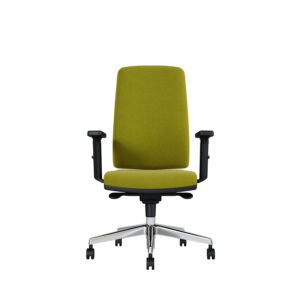 Bürodrehstuhl Stone | Mit Armlehnen | Aluminiumfußkreuz