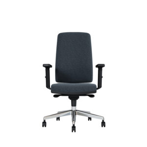 Bürodrehstuhl Stone | Mit Armlehnen | Aluminiumfußkreuz