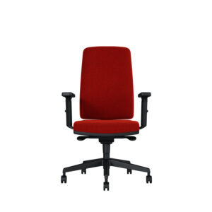 Bürodrehstuhl Stone | Tiefenverstellbarer Sitz | Mit 3D Armlehnen | Kunststofffußkreuz