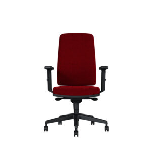 Bürodrehstuhl Stone | Tiefenverstellbarer Sitz | Mit 3D Armlehnen | Kunststofffußkreuz