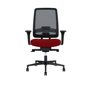 Bürodrehstuhl Tam | Netzbezogene Rückenlehne | 4D Armlehnen | Kunststofffußkreuz