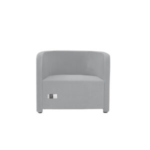 Sessel Vivo | Einsitzer | Niedrige Rückenlehne | 2 Seitentaschen | 2 Steckdosen und 2 USB Anschlüsse
