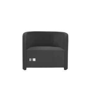 Sessel Vivo | Einsitzer | Niedrige Rückenlehne | 2 Seitentaschen | 2 Steckdosen und 2 USB Anschlüsse