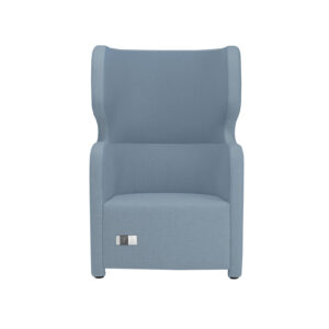 Sessel Vivo | Einsitzer | Hohe Rückenlehne | 2 Steckdosen und 2 USB Anschlüsse