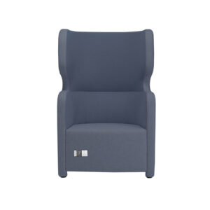 Sessel Vivo | Einsitzer | Hohe Rückenlehne | 2 Seitentaschen | 2 Steckdosen und 2 USB Anschlüsse