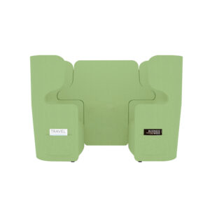 Raum in Raum Lösung Vivo | Zweisitzer | Hohe Rückenlehne | 2 Seitentaschen